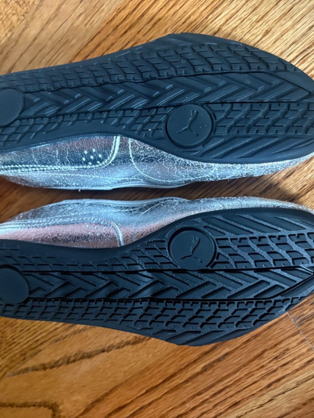 Puma Women's Catch Soleil Ballerina Flats - Silver - Picture 6 of 8